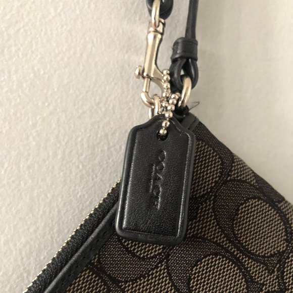 Grey Coach Wristlet - Picture 2 of 4